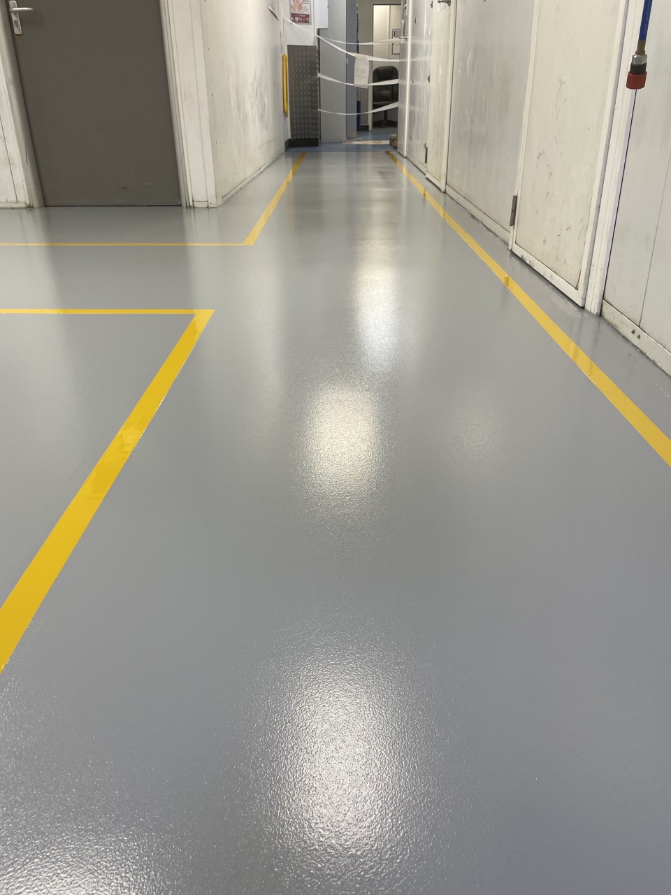 New Resin Flooring Installation at Luton Airport GSS Flooring